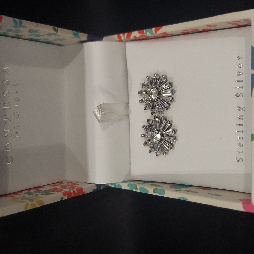 CONTESSA DI CAPRI Sterling Silver Earrings